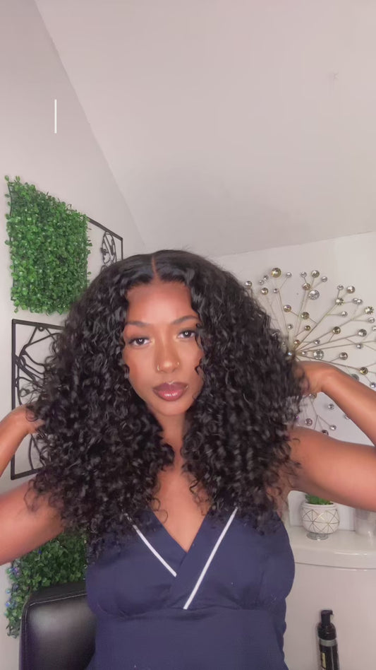 6x5 20 inch Deep Curly Wig